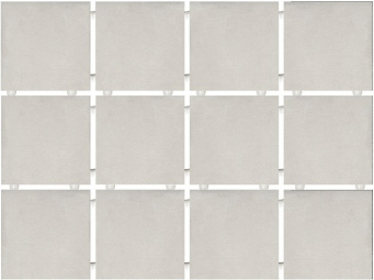 фото 1270H Амальфи серый светлый, полотно 29,8х39,8 из 12 частей 9,8х9,8 керамический гранит КЕРАМА МАРАЦЦИ