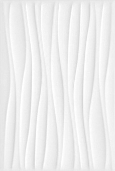 фото 8275 Карнавал в Венеции белый волна 20*30 керамическая плитка КЕРАМА МАРАЦЦИ