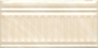 фото 19017/3F Летний сад бежевый структурированный 20*9,9 керамический бордюр КЕРАМА МАРАЦЦИ
