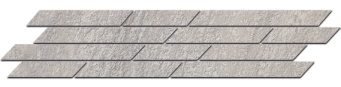 фото SG144/004 Гренель серый мозаичный 46,5x9,8 керамический бордюр КЕРАМА МАРАЦЦИ
