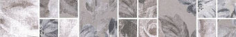 фото SG186/002 Александрия серый мозаичный 30x4,8 керамический бордюр КЕРАМА МАРАЦЦИ