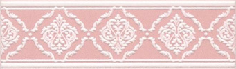 фото STG/C562/6306 Петергоф розовый 25*7,7 керамический бордюр КЕРАМА МАРАЦЦИ