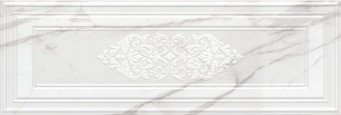Фото 14041R/3F Прадо белый панель обрезной 40*120 декор КЕРАМА МАРАЦЦИ