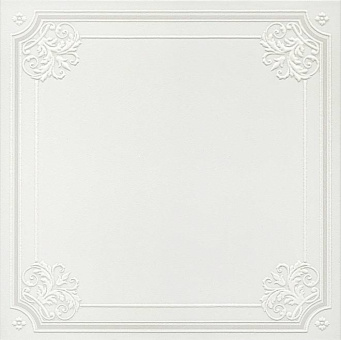 фото AD/A315/SG1544 Петергоф белый 40,2x40,2 керамический декор КЕРАМА МАРАЦЦИ