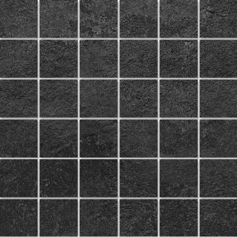 фото DD200720/MM Про Стоун черный мозаичный 30x30x0,9 декор (гранит) КЕРАМА МАРАЦЦИ