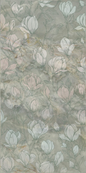 фото KMD3STA104BR Сен-Тропе зелёный светлый глянцевый обрезной 60x119,5x0,9 декор КЕРАМА МАРАЦЦИ