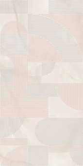 фото KMD3STA105BR Сен-Тропе розовый светлый глянцевый обрезной 60x119,5x0,9 декор КЕРАМА МАРАЦЦИ