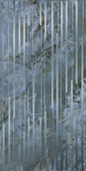 фото KMD3STA106BR Сен-Тропе синий глянцевый обрезной 60x119,5x0,9 декор КЕРАМА МАРАЦЦИ