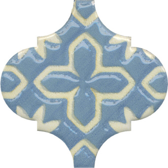 Фото OS/A37/65000 Арабески Майолика орнамент 6,5*6,5 декор КЕРАМА МАРАЦЦИ