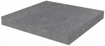 фото DL501020R/GCA Ступень угловая клееная Фондамента серый темный 33x33x0,9 КЕРАМА МАРАЦЦИ