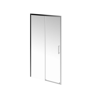 фото VE.110.SD.CR Душевая дверь Vetro/Ветро, раздвижная, 110х195, хром КЕРАМА МАРАЦЦИ