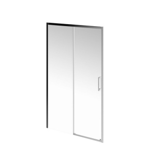 фото VE.120.SD.CR Душевая дверь Vetro/Ветро, раздвижная, 120х195, хром КЕРАМА МАРАЦЦИ