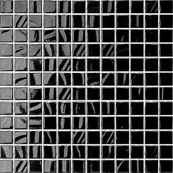 фото 20004 (1.066м 12пл) Темари черный 29,8*29,8 мозаика КЕРАМА МАРАЦЦИ