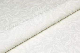 фото KM8612 Обои виниловые на флизелиновой основе Мираж база универсальная, белый, листья KЕРАМА МАРАЦЦИ КЕРАМА МАРАЦЦИ