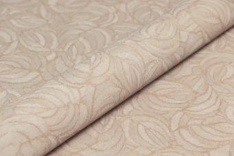 фото KM8613 Обои виниловые на флизелиновой основе Мираж база универсальная, бежевый, листья KЕРАМА МАРАЦЦИ КЕРАМА МАРАЦЦИ