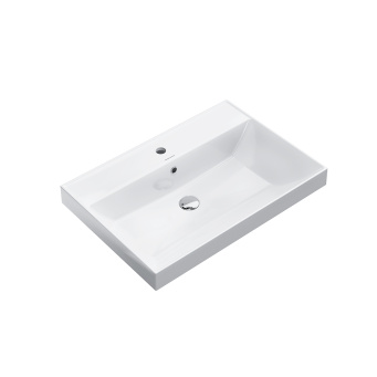 фото CU.wb.60 Раковина CUBO подвесная/мебельная 60, белая глянцевая КЕРАМА МАРАЦЦИ