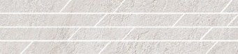фото SG144/003T Гренель серый светлый мозаичный 46,8x9,8x0,9 бордюр КЕРАМА МАРАЦЦИ