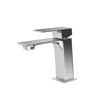 фото V2CR205KM Смеситель Fioretto/Фьоретто для раковины без донного клапана, хром КЕРАМА МАРАЦЦИ