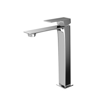 фото V2CR205LLKM Высокий смеситель Fioretto/Фьоретто для раковины без донного клапана, хром КЕРАМА МАРАЦЦИ
