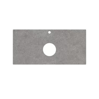 фото PL1.DL500920R/100 Спец. изделие декоративное для накладных раковин Фондамента 100 см, серый натуральный КЕРАМА МАРАЦЦИ