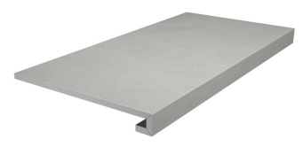 фото DD641620R/GCF Ступень клееная Про Чементо серый матовый 33x60x0,9 КЕРАМА МАРАЦЦИ