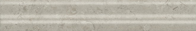 BLC023R Багет Карму серый светлый матовый обрезной 30х5 бордюр