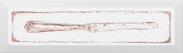 NT/C25/9001 Knife карамель 8.5*28.5 декор