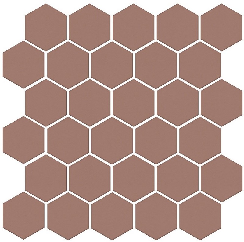 63010 Агуста розовый матовый 29,7x29,8x0,69 из 30 частей 5,2х6 керамогранит
