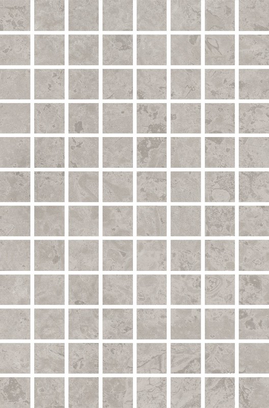 MM8350 Ферони мозаичный серый матовый 20x30x0,69 декор