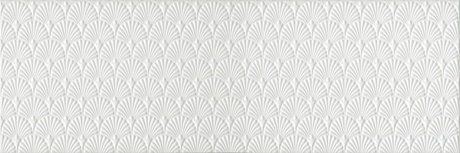 12154R Гарса структура белый матовый обрезной 25х75 керамическая плитка
